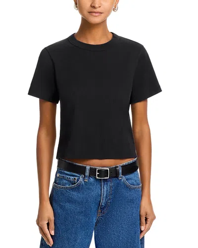 Frame The Boxy Tee In Black