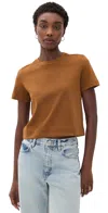 Frame The Boxy Tee Bronze In Multi