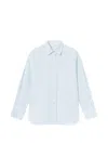 Frame The Boy Long-sleeve Shirt In Blue