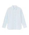 Frame The Boy Long-sleeve Shirt In Blue