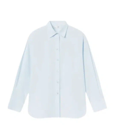 Frame The Boy Long-sleeve Shirt In Blue