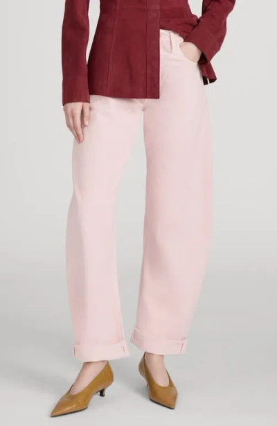 Frame The Bubble Baggy Jeans In Animal Print