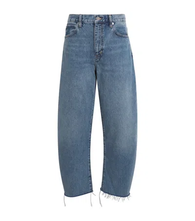 Frame The Bubble Crop Jeans In Blue