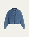 Frame The Bubble Denim Shirt In Guardian