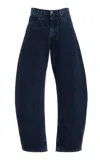 Frame The Bubble High-rise Barrel Jeans In Blueprint