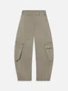 Frame The Bubble Jeans Cargo In Green