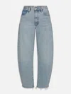 Frame The Bubble Jeans Crop In Blue