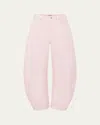 Frame Multi-pocket Jeans In Pink