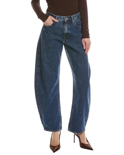 Frame The Bubble Lavish Barrel Leg Jean In Blue