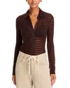 Frame The Bubble Stitch Shirt In Multi