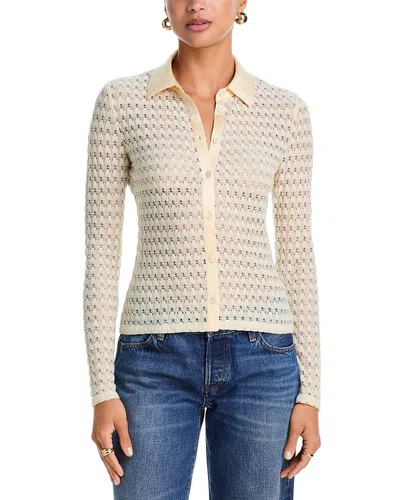 Frame The Bubble Stitch Shirt In White