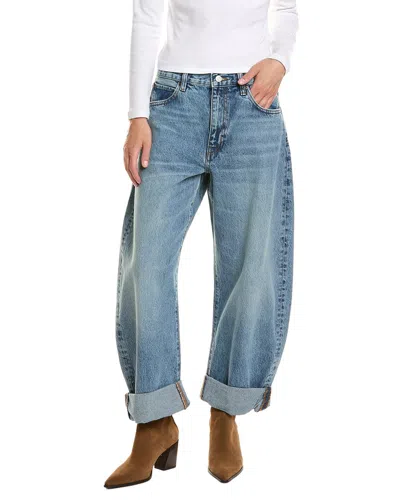 Frame The Bubble Tundra Barrel Leg Jean In Blue