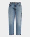 Frame The Hang High Waist Ankle Straight Leg Jeans