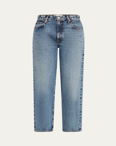 Frame The Candle Cropped Jeans In Blue