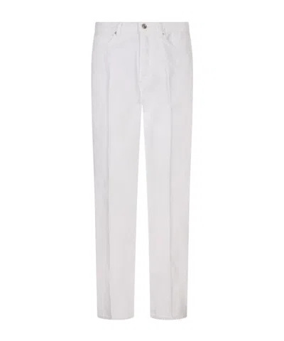 Frame Five Pocket Jeans In White