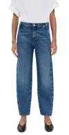 Frame The Candle Trousers Swan In Blue