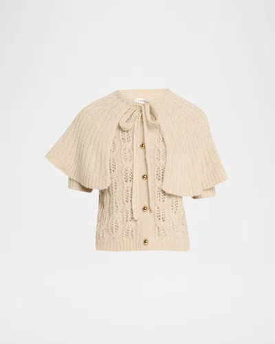 Frame The Cape Cardigan In Multi