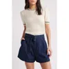 Frame The Cashmere Gathered Sweater In Cream Multi