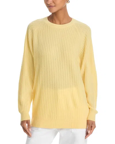 Frame The Cashmere Sunbeam Sweater In Yellow