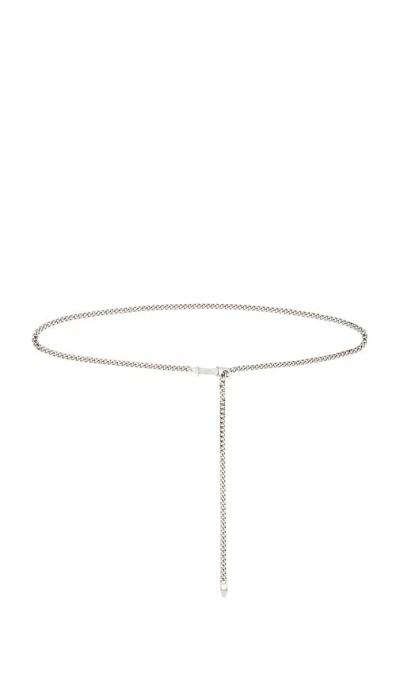 Frame The Chain Belt In Silver