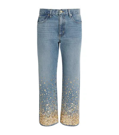 Frame The Champagne Jeans In Blue