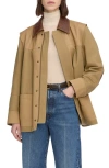 Frame The Chore Jacket In Brown