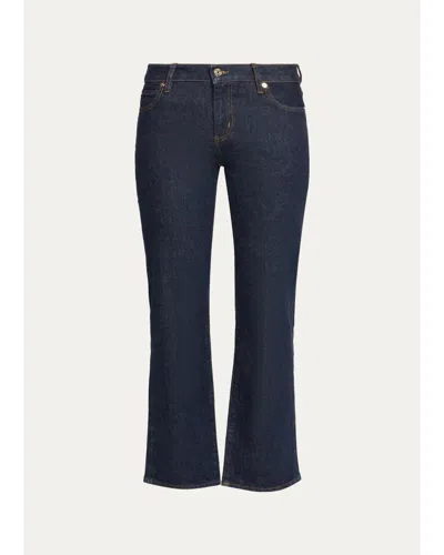 Frame The Cigarette Straight-leg Pants In Rinse