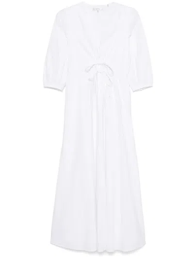 FRAME THE CINCHED MIDI DRESS