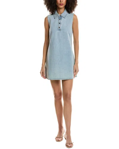 Frame The City Shift Dress In Blue