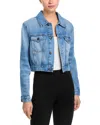 Frame The Off Duty Denim Trucker Jacket In Blue