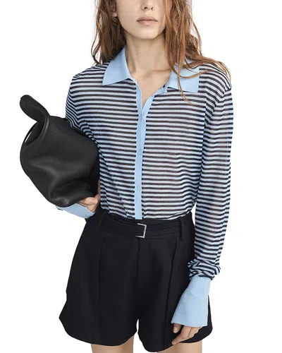 FRAME THE COLLARED CARDI