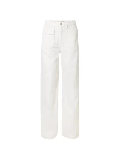 Frame The Collegiate Jeans In White
