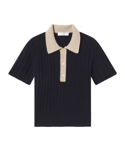 FRAME THE CONTRAST TRIM POLO
