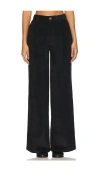 Frame Le Palazzo Cropped Jeans In 블랙