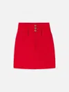 Frame The Corset Mini Skirt In White