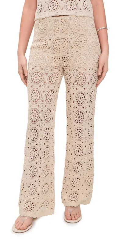 Frame The Crochet Pant In Brown