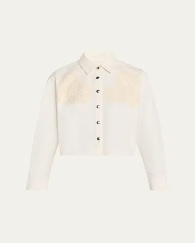 Frame The Crochet Swing Shirt