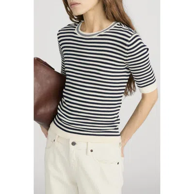 Frame The Cruise Rib Sweater In Multi