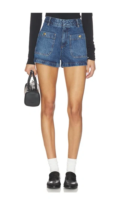 Frame The Cruise Short In Blue