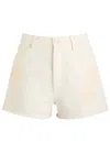 Frame The Dare Crotchet Denim Shorts