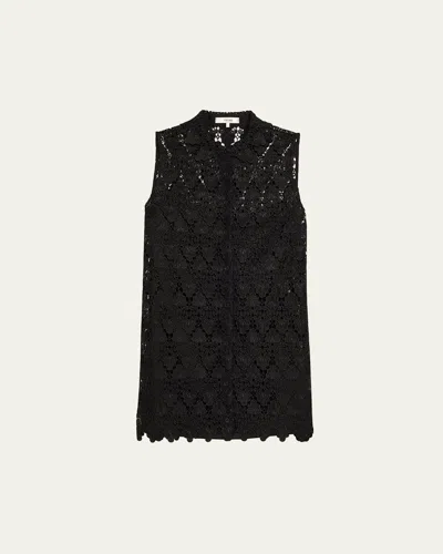 Frame The Deco Lace Mini Dress