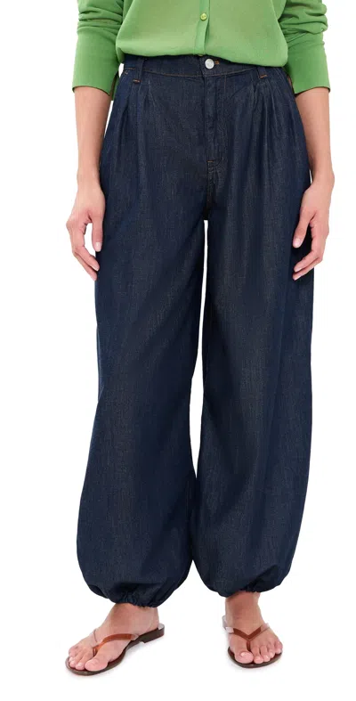 Frame The Denim Balloon High Waist Balloon Leg Jeans In Blue