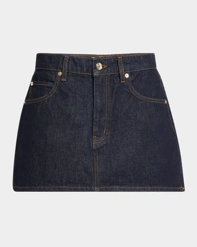 FRAME THE DENIM MINI SKIRT