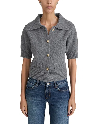 Frame The Doll Wool Collared Cardigan In Multi