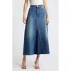 Frame Skirt In Blue