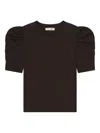 Frame The Drape T-shirt In Black