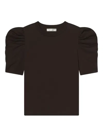 Frame The Drape T-shirt In Black