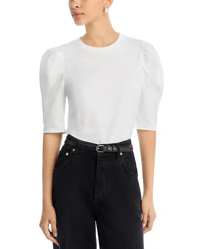 Frame The Drape Tee In White