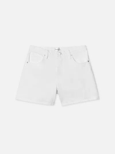 Frame The Easy Shorts In White