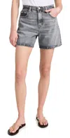 Frame The Easy Faded Denim Shorts In Zurich